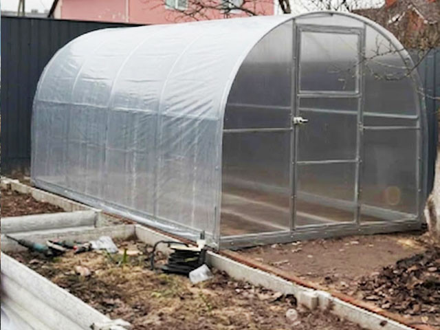 Теплиця 200x200x200см з плівкою 120 мікрон оцинкований профіль 20х20мм